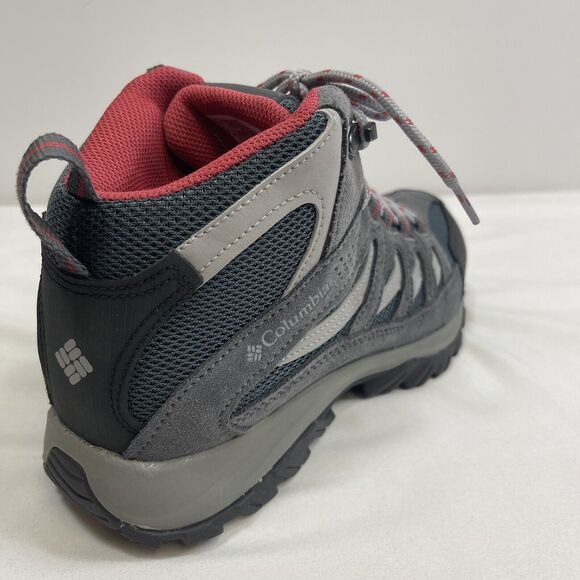 Columbia Crestwood Hiking Boots Women's 8 Mid Waterproof Preppy BL5371-053 NWOB - Picture 7 of 10
